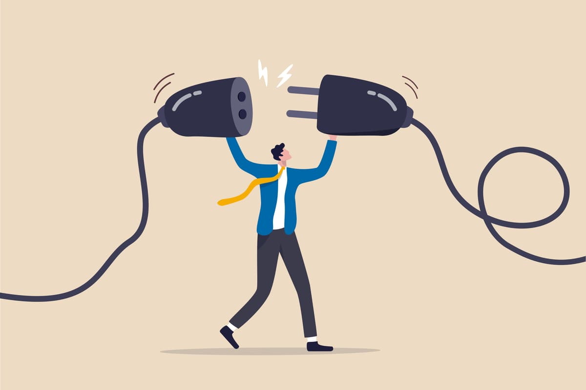 Illustration af stik til elbil